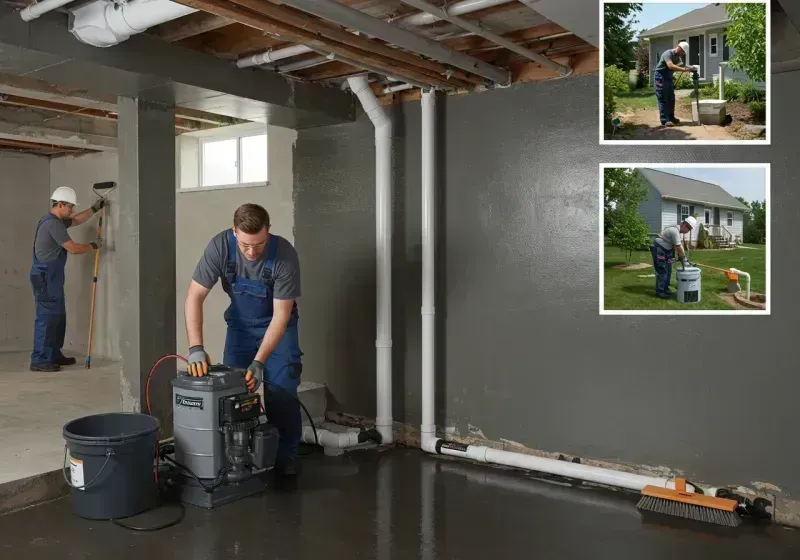 Basement Waterproofing and Flood Prevention process in Gilman, IL